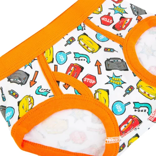 Miniatura 3 de Disney Boys' Pixar Cars 100% Cotton Underwear with Lightning McQueen, Mater, Cruz & More Sizes 18m, 23t, 4t, 4, 6 and 8