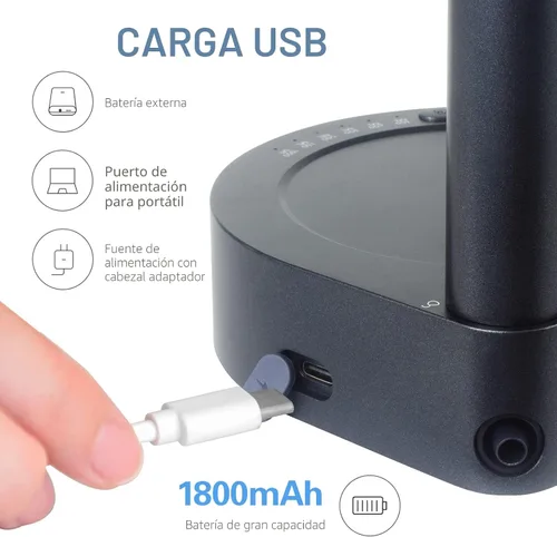 Miniatura 5 de Dispensador de botellas de agua de escritorio, portátil, eléctrica, para encimera de 5 galones y botellas universales, dispensador automático