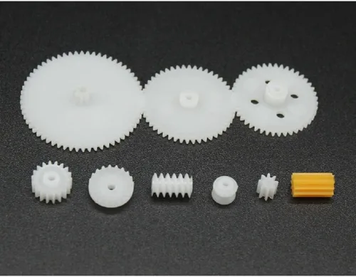 Miniatura 5 de 200pcs Engranajes de plástico 0.5 módulo para DC Motor DIY Modelo Juguetes Accesorios