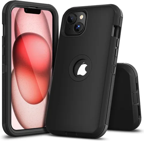 Miniatura 12 de COOYA Funda para iPhone Air de Protección Completa del Cuerpo contra Caídas, Funda Resistente a Prueba de Golpes de 3 Capas, Híbrida de Servicio