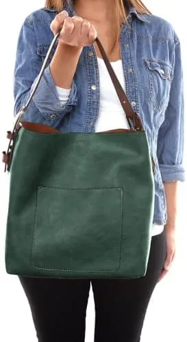 Miniatura 5 de Joy Susan Piel sintética para mujer bolso Hobo 2 en 1