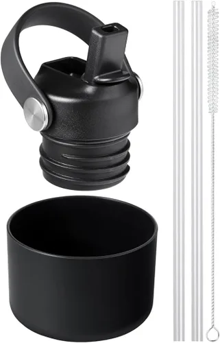Miniatura 9 de Tapa de popote para Hydroflask, tapas con popote para Hydro Flask de boca estándar de 18, 21, 24 onzas, tapa deportiva de repuesto para tapa Alpine