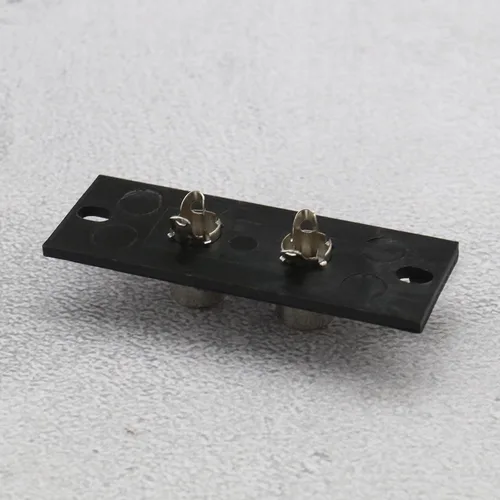 Miniatura 5 de 4 unids RCA conector 2 vías RCA terminal panel de pared placa entrada Phono chasis socket AV conector audio hogar accesorios