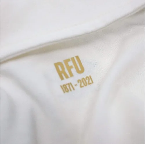 Miniatura 5 de Umbro England RFU - Camiseta clásica de rugby de manga larga para hombre, 150 aniversario, color blanco