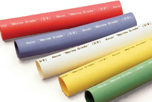 Tubos para electricidad termorretráctiles con adhesivo activado por calor de grado marítimo de Ancor Amarillo/paquete de 1