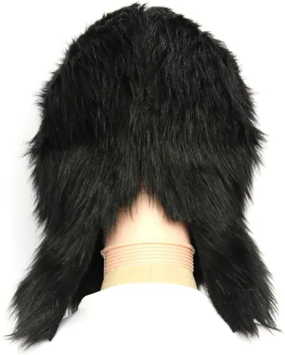 Miniatura 4 de Máscara gorila de látex de cabeza completa, disfraz de mono de Halloween para adultos, máscara de cosplay de animales realistas, accesorios de fiesta