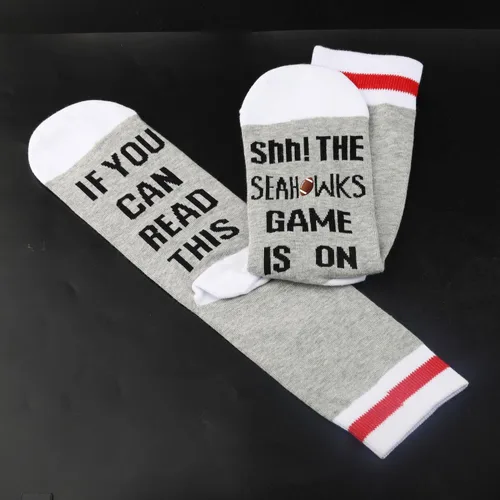 Miniatura 7 de Regalo de fútbol americano regalo divertido de cumpleaños calcetines de fútbol novedosos talla única