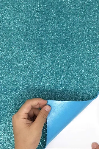Miniatura 71 de Allgala Paquete de 12 hojas de papel de espuma EVA con purpurina de 8 x 12 pulgadas, autoadhesivas, color lima, perfecto para proyectos de arte