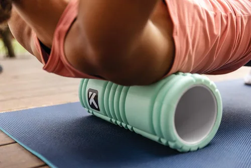 Miniatura 4 de TriggerPoint Grid 1.0 Foam Roller - 13" Multi-Density Massage Roller for Deep Tissue & Muscle Recovery - Relieves Tight, Sore Muscles & Kinks, Menta