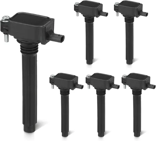 Miniatura 9 de Juego de 6 bobinas de encendido azul de 3.6 L compatibles con Chrysler 200 300 Town & Country, Dodge Avenger Challenger Charger Durango Grand