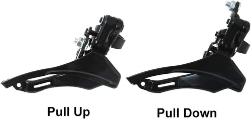 Miniatura 9 de Tookie Desviador delantero de bicicleta, desviador universal de bicicleta, cambiador de velocidad de acero TZ 30 Accesorios de repuesto