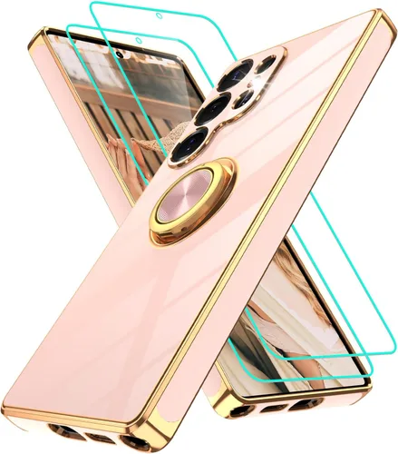 Miniatura 201 de Gritup Funda para Samsung Galaxy A14 5G: Funda Samsung A14 con 2 Protectores de Pantalla, Soporte de Anillo con Rotación 360°, Soporte Magnético
