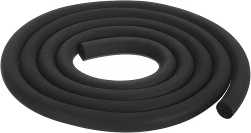 Miniatura 27 de uxcell Tira de sellado de goma de espuma, 0.197 in (13/64 pulgadas) de diámetro, 23.0 ft (22.96 pies) de caucho EPDM redondo largo para juntas