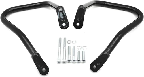 Miniatura 8 de Barra de choque de protección de alforja trasera negra compatible con Harley Softail FLHC FLHCS 2018+ [P/N: TGHD-SG09-BK]