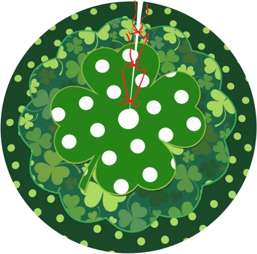 Miniatura 19 de Alfombra de césped de fútbol americano, divertido deporte, verde, 36 pulgadas, falda de árbol de Navidad, tapete, suministros divertidos