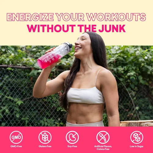 Miniatura 4 de EBOOST POW Natural - Polvo de preentrenamiento – 20 porciones – Tropical Punch – Un suplemento de preentrenamiento para el rendimiento, apoyo