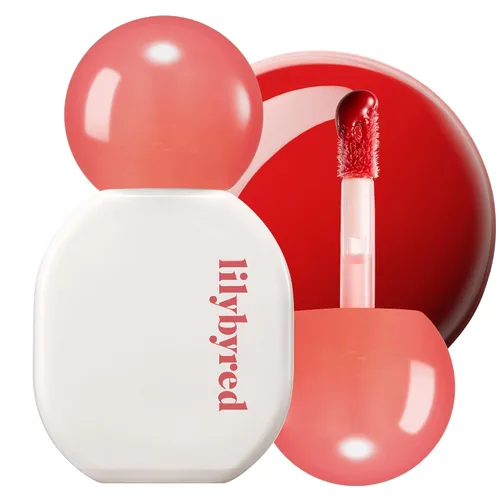 Miniatura 13 de lilybyred Sugar Wrapping Tint Gloss, 0.21 oz. Tinte labial vítreo coreano, acabado esmaltado suave, ligero y antiadherente, no se oscurece