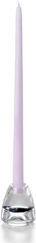 Miniatura 117 de yummi Velas cónicas color rosa claro de 12 pulgadas, 12 por paquete