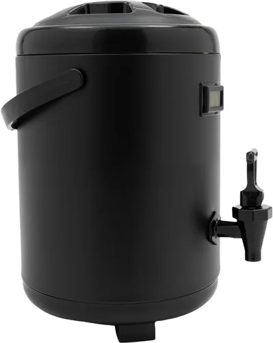 Miniatura 5 de Dispensador térmico aislado de bebidas frías y calientes con espita - Dispensador de té y café de acero inoxidable (2.11 galones)