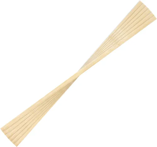 Miniatura 5 de Palitos de madera de 15.7 pulgadas para manualidades, palos de bambú natural extra largos que se pueden curvar, palos de bambú natural fuertes, 100