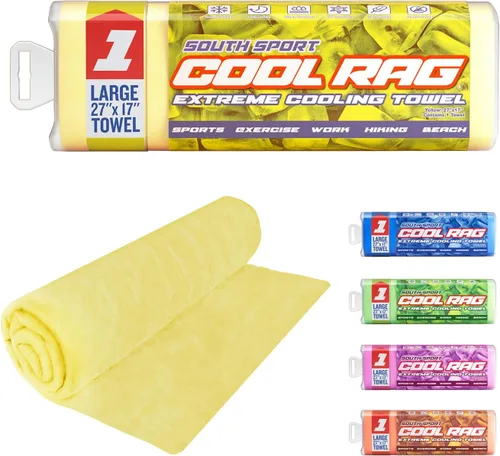 Miniatura 12 de Cool RAG - Toalla de enfriamiento extremo para aliviar el calor, toalla de enfriamiento de PVA para entrenamiento, gimnasio, correr y para otros