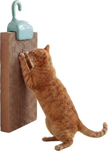 Kitty City Clip rascador para gatos sobre la puerta – Soporte vertical para rascador para gatos – Protege muebles y puertas – Se adapta a la mayoría