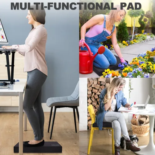 Miniatura 7 de Almohadilla de equilibrio de espuma, almohadilla de estabilidad de 5 billones para terapia física, almohadilla de equilibrio antideslizante