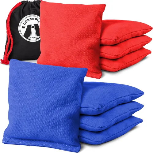 Miniatura 7 de GoSports Official Regulation Cornhole Bean Bags Set of 8 – for Competitive Cornhole Games - All Weather - American Stars and Stripes or Red and Blue