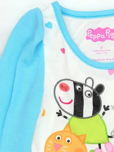 Miniatura 7 de Peppa Pig Pijama de poliéster suave para niñas pequeñas