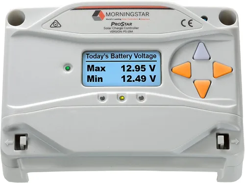 Miniatura 9 de Morningstar Prostar 30A PWM Controlador de carga solar con medidor (PS-30M) - Regulador de panel solar, soporta baterías de litio LA/12V/24V