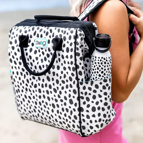 Miniatura 8 de Mochila enfriadora Swig Life Packi, enfriador aislado, bolsa de playa impermeable, 24 latas, enfriadores aislados livianos Nube Nueve
