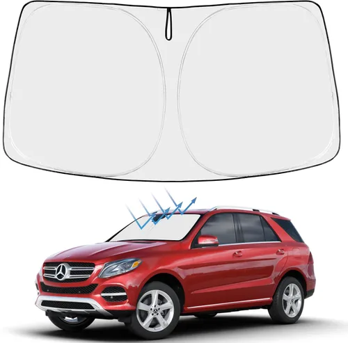 Miniatura 217 de Proadsy Parasol para parabrisas actualizado 2025, ajuste personalizado Dodge RAM 1500 2Dr 2019-2024 2025, 4 capas, plegable, protector de parasol