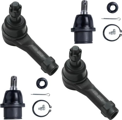 Miniatura 23 de Detroit Axle – Kit de suspensión delantera para Hyundai 2013-2018 Santa Fe 2 enlaces de barra de estabilizador 4 varillas de amarre interiores