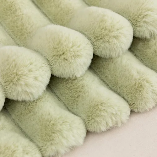 Miniatura 3 de Juego de 2 fundas de almohada de 18 x 18 pulgadas, almohadas para sala de estar, almohadas para cama de piel sintética