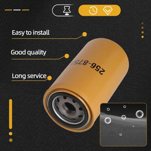 Miniatura 5 de 1R-1808 1R-0749 256-8753 Kit de filtros (juego de 3), filtro de combustible/filtro de aceite/separador de agua para motor Caterpillar Cat