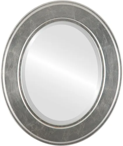 Miniatura 16 de ovalandroundmirrors. com Oval Espejo biselado en un estilo Montreal champaña Oro marco