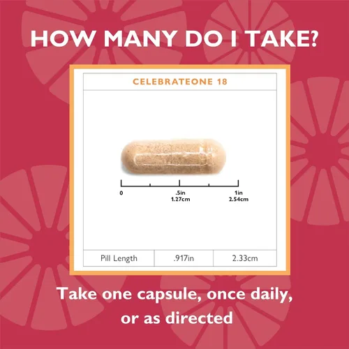 Miniatura 4 de Celebrate Vitamins CelebrateONE 18, 18 mg de hierro, multivitamínico bariátrico una vez al día, vitaminas y minerales esenciales, bypass gástrico