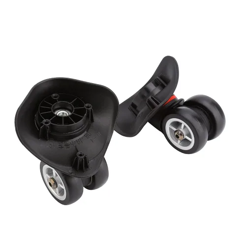 Miniatura 6 de Rueda de maleta, ruedas de equipaje de viaje para kits de equipaje, ruedas de repuesto para maleta, ruedas de repuesto, soporte doble, flexible
