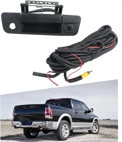 Miniatura 12 de DYRDINSHOW Cámara de Respaldo para Manija de Compuerta Trasera Select para Toyota Tundra 2000-2006 Tailgaters Cámara de Vista Trasera de Reemplazo
