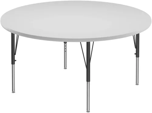 Miniatura 43 de Correll - Mesa rectangular de 24 x 36 pulgadas, mesa de actividades superior de borrado en seco, altura ajustable (19 a 29), laminado de alta
