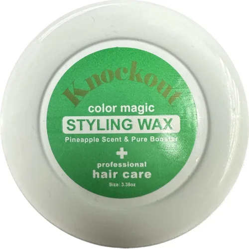 Miniatura 12 de Knockout Color Magic Hair Styling Wax (01 Charcoal)