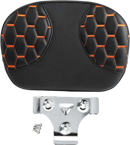 Miniatura 29 de Asiento de conductor, pasajero y piloto - SLMOTO Asiento de motocicleta de una pieza para 2 personas, compatible con Harley Touring Road King CVO