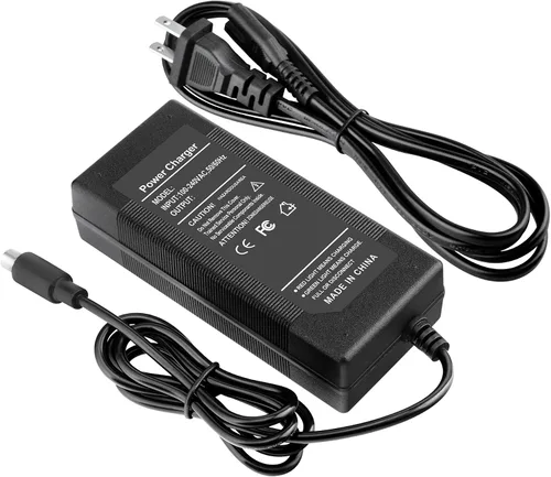 Miniatura 3 de Adaptador de corriente de cargador de 42V 2A compatible con 36V Bicicleta Eléctrica Scooter Batería Li-ion DC 0.217 in* 0.098 in Plug