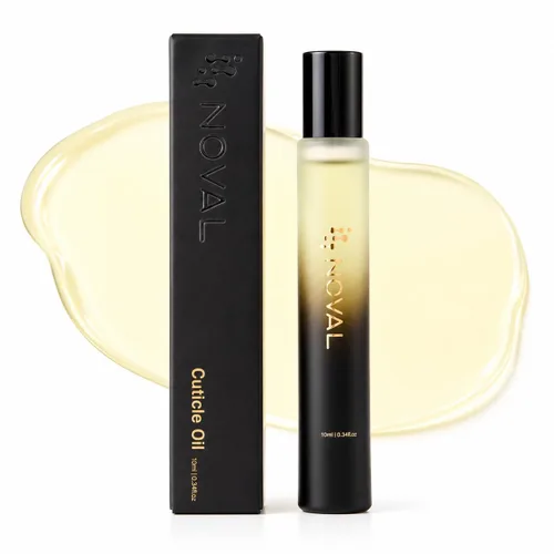 NOVAL Aceites para cutículas enrollables para hombres y mujeres, botella de tamaño de viaje Rollerball, aroma de cedro de olor fresco, suero para el