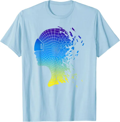 Miniatura 20 de Camiseta con diseño de auriculares de realidad virtual de VR Fans, Negro, S