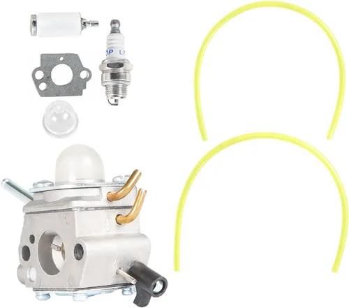 Miniatura 6 de Kit de carburador de repuesto para Homelite 26CC UT-08520 UT-08921 UT-08550 UT-08951 Soplador de hojas Mightylite 308028007