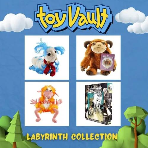 Miniatura 9 de Mini gusano de felpa de la película Laberinto, de Toy Vault