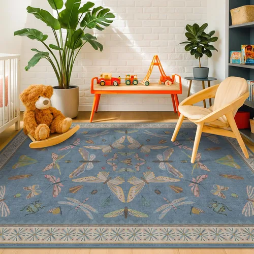 Miniatura 57 de Hazo Haus Alfombra de Baño Bohemia Lavable 2x3, Alfombras Pequeñas para Cocina, Tocador, Puerta Principal Entrada Interior, Antideslizante Pelo Bajo