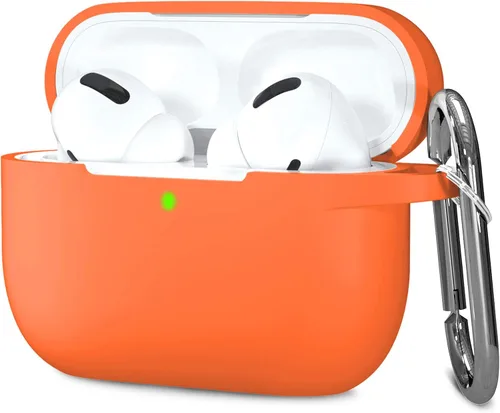 Miniatura 11 de Funda de silicona con iluminación nocturna para AirPods Pro, Hamile con llavero para Apple Airpod Pro 1ª/2ª generación 2019 2022, para mujeres