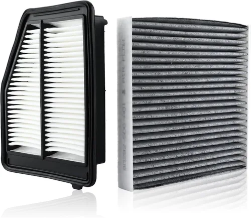 GoaMotors 17220-R1A-A01 Filtro de cabina de aire y filtro de aire de motor 80292-SDA-A01 Set para Honda Civic 2012-215 para Acura ILX 2013-2015